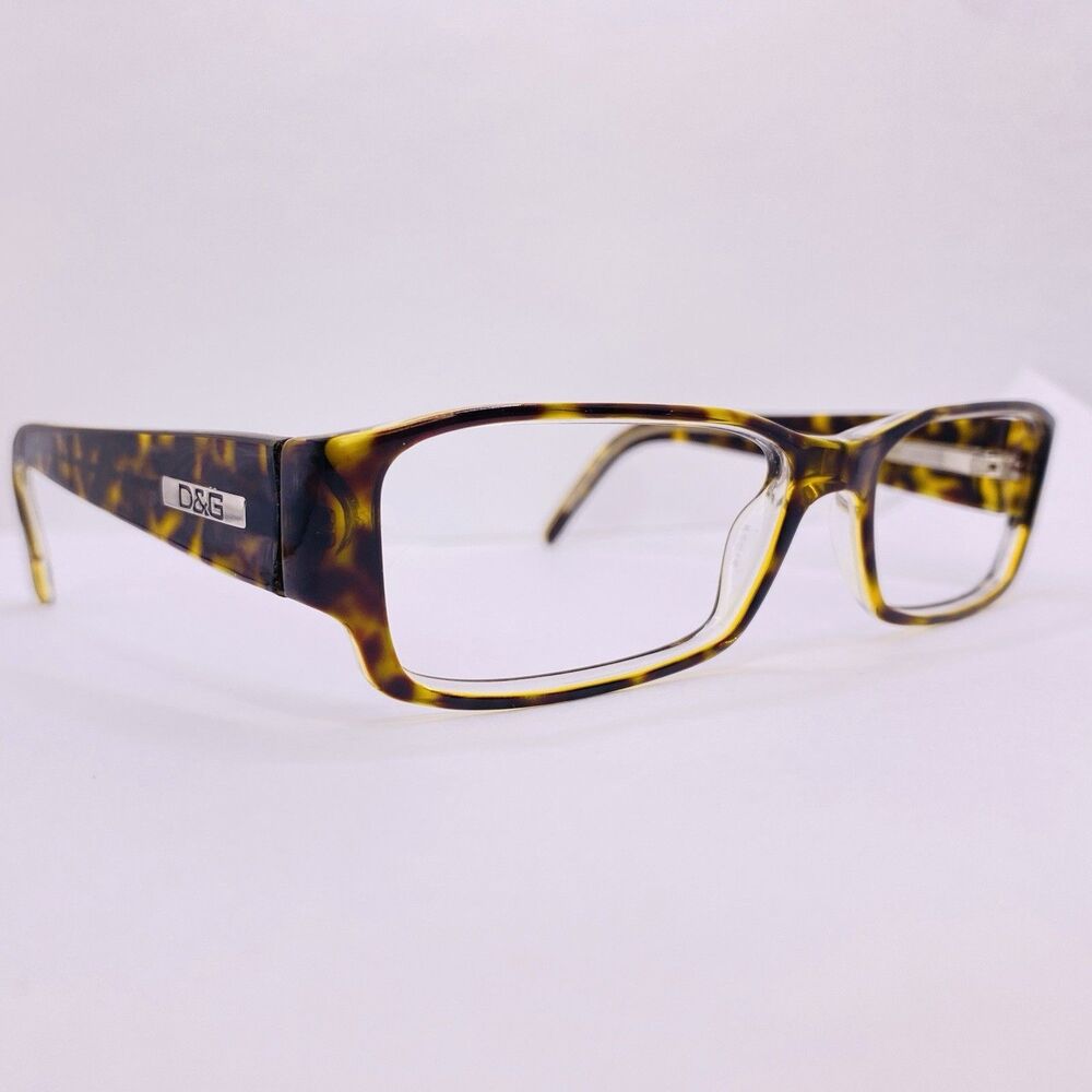 Dolce & Gabbana Eyeglasses Authentic Frame DD 1150 556 53-15-135 Havana Tortoise